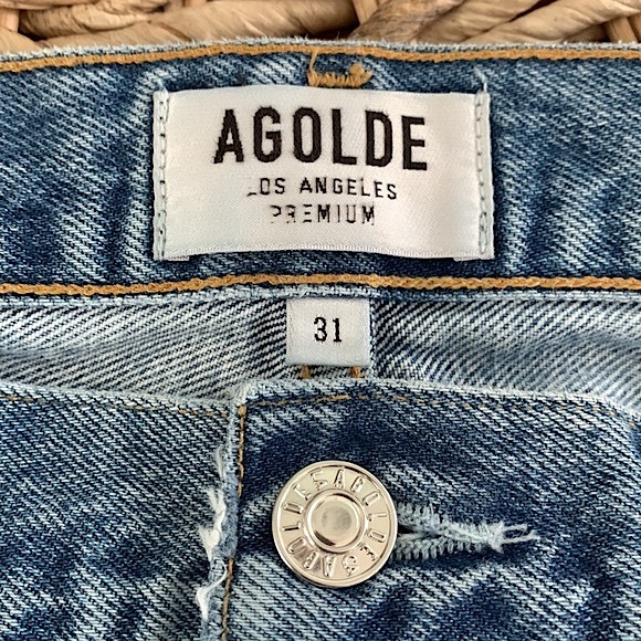 Agolde 90’s Mid Rise Loose Fit Jean sz31 - Picture 14 of 16